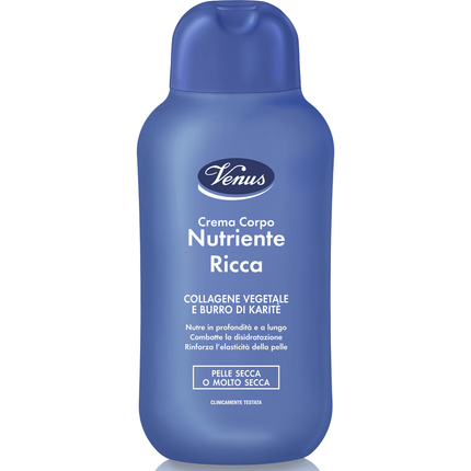 VENUS CREMA CORPO NUTRIENTE RICCA COLLAGENE VEGETALE E BURRO DI KARITE' 250 ML