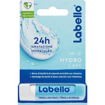 LABELLO BURROCACAO HYDRO CARE 24H IDRATAZIONE SPF15 5,5 ML