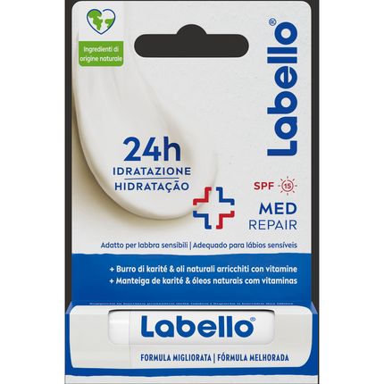 LABELLO BURROCACAO MED REPAIR SPF15 24H IDRATAZIONE