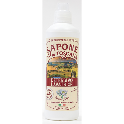 SAPONE DI TOSCANA DETERSIVO LIQUIDO BUCATO LAVATRICE FIORI DI CAMPO 40 LAVAGGI 1 LITRO