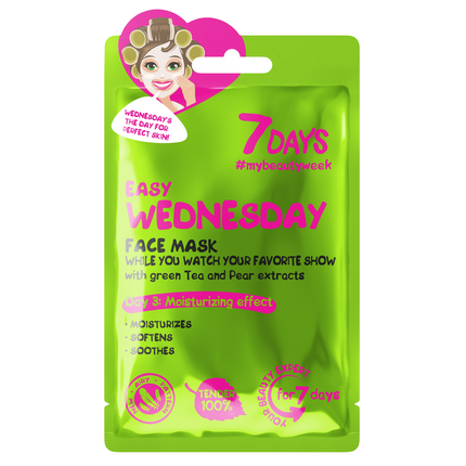 7 DAYS MASCHERA VISO IN TESSUTO EASY WEDNESDAY 28 GR.