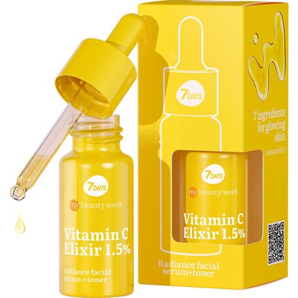 7 DAYS MY BEAUTY WEEK SIERO E TONICO VISO VITAMIN C ELIXIR ILLUMINANTE 20 ML