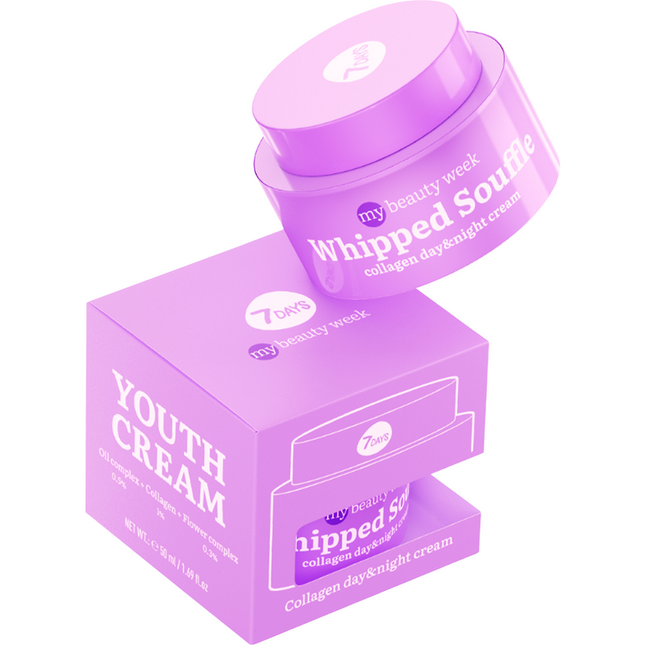 7 DAYS MY BEAUTY WEEK CREMA VISO GIORNO E NOTTE WHIPPED SOUFFLE AL COLLAGENE 50 ML