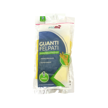 PIUME GUANTI FELPATI MISURA S 6-6,5