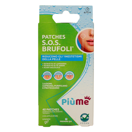 PIUME 40 PATCH PURIFICANTI ANTIACNE ACIDO SALICINICO