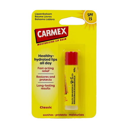 CARMEX LIP BALM CLASSIC SPF15 STICK 4,25 grammi