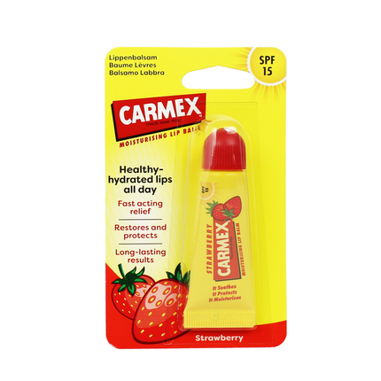 CARMEX LIP BALM STRAWBERRY SPF15 TUBO 10 grammi