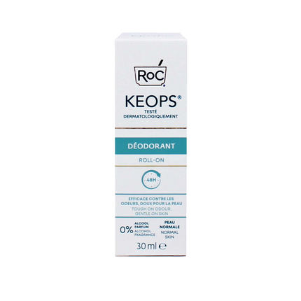 KEOPS ROC DEODORANTE ROLL-ON 48H PELLI NORMALI 30 ML