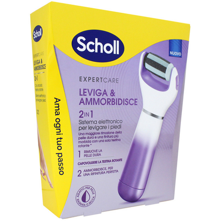 SCHOLL EXPERT CARE 2in1 ELETTRONICO LEVIGA & AMMORBIDISCE