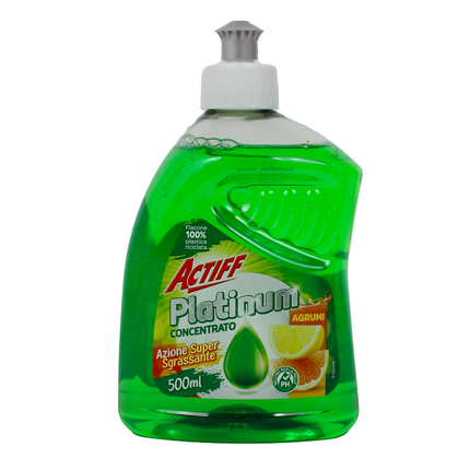ACTIFF PIATTI SUPER CONCENTRATO ESSENZA AGRUMI 500 ML