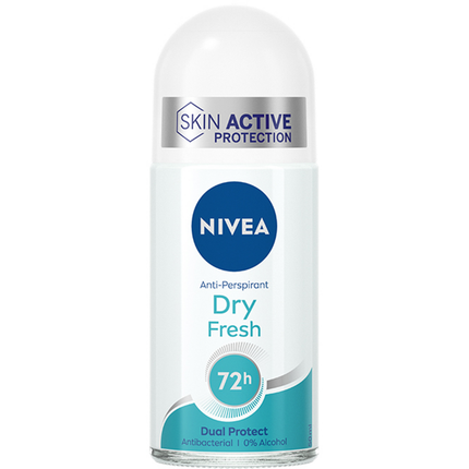 NIVEA DEODORANTE ROLL-ON DRY FRESH 72h 50 ML
