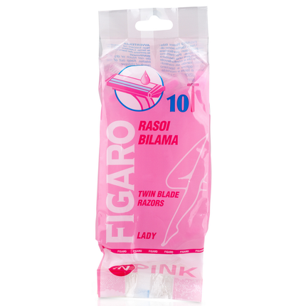 FIGARO RASIO BILAMA IN PINK USA E GETTA POUR FEMME 10 PEZZI