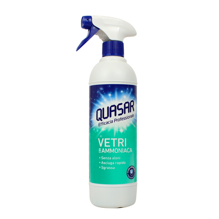 QUASAR VETRI CON AMMONIACA TRIGGER 580 ML