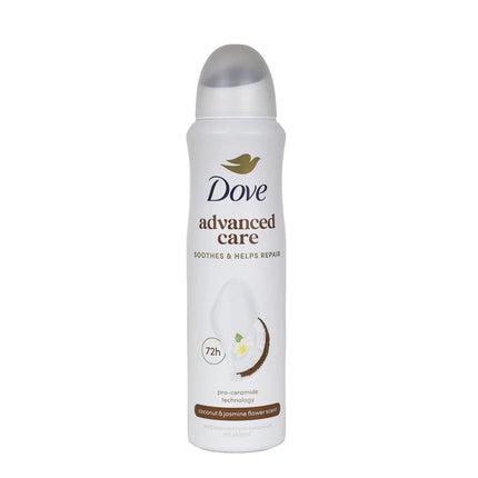 DOVE DEODORANTE SPRAY COCONUT & JASMINE FLOWER ADVANCED CARE 150 ML
