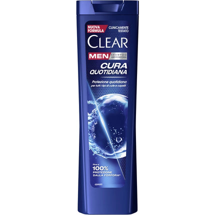CLEAR MEN SHAMPOO ANTIFORFORA CURA QUOTIDIANA TUTTI I TIPI DI CUTE E CAPELLI 225 ML