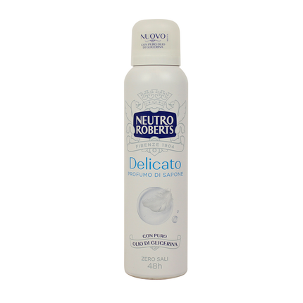 NEUTRO ROBERTS DEODORANTE DELICATO PROFUMO DI SAPONE SPRAY 150 ML