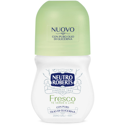 NEUTRO ROBERTS DEODORANTE FRESCO TE' VERDE e LIME ROLL-ON 50 ML