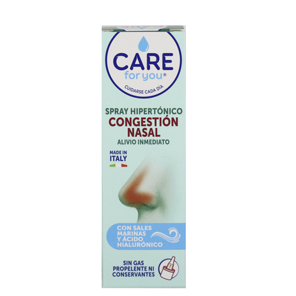 CARE FOR YOU SPRAY NASALE DECONGESTIONANTE PER PULIZIA PROFONDA DELLE FOSSE NASALI 20ML