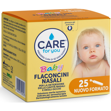 CARE FOR YOU BABY 25 FLACONCINI NASALI