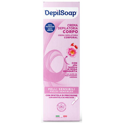 DEPILSOAP CREMA DEPILATORIA PER CORPO CON SPATOLA PELLI SENSIBILI TUBO 150 ML