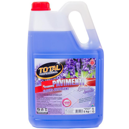 TOTAL PROFESSIONAL DETERGENTE PAVIMENTI LAVANDA TANICA 5 KG