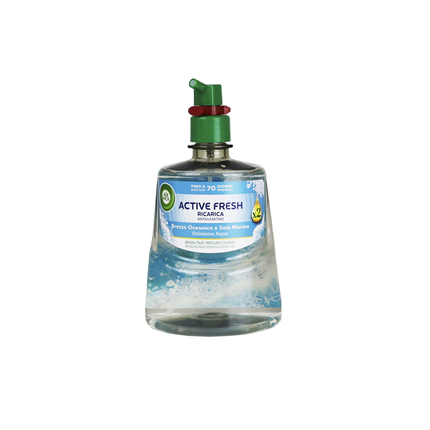 AIRWICK ACTIVE FRESH RICARICA PER DIFFUSORE AUTOMATICO FRAGRANZA BREZZA MARINA e MAGNOLIA 228 ML