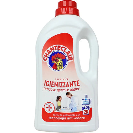 CHANTECLAIR DETERSIVO LIQUIDO BUCATO LAVATRICE IGIENIZZANTE 28 LAVAGGI 1260 ML