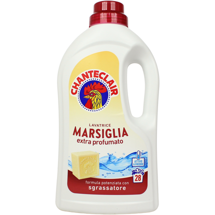 CHANTECLAIR DETERSIVO LIQUIDO BUCATO LAVATRICE MARSIGLIA 28 LAVAGGI 1260 ML