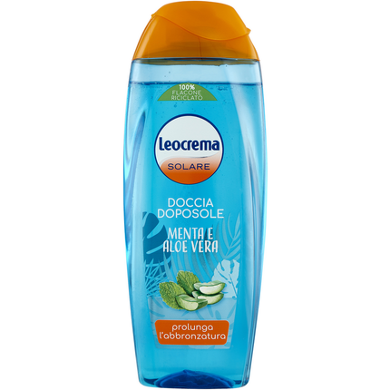 LEOCREMA SOLARE DOCCIA DOPOSOLE MENTA e ALOE VERA 250 ML