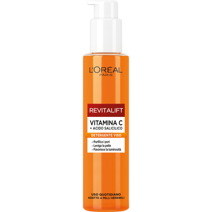 L'OREAL REVITALIFT VITAMINA C DETERGENTE VISO PELLI SENSIBILI 150 ML