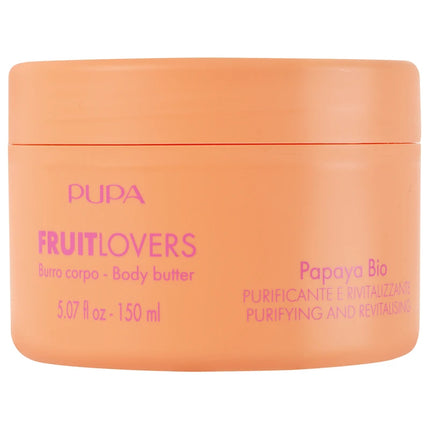 PUPA FRUIT LOVERS CREMA CORPO CREMA DI BURRO PAPAYA 150 ML