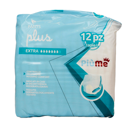 PIUME PANTS TAGLIA L 12 PZ DISPOSITIVO MEDICO CE DI CLASSE 1