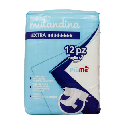 PIUME PANNOLONE TAGLIA M 12 PZ DISPOSITIVO MEDICO CE DI CLASSE 1