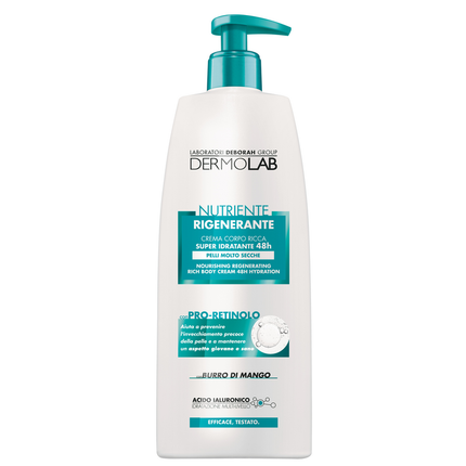 DERMOLAB CREMA CORPO FLUIDA NUTRIENTE RIGENERANTE CON PRO-RETINOLO 330 ML