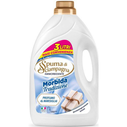 SPUMA DI SCIAMPAGNA AMMORBIDENTE MARSIGLIA 3 LT