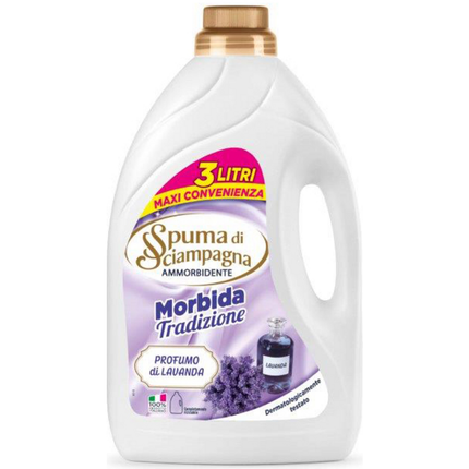 SPUMA DI SCIAMPAGNA AMMORBIDENTE LAVANDA 3 LT