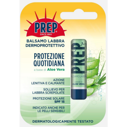 PREP BALSAMO LABBRA STICK ALOE VERA SPF15 PELLI SENSIBILI