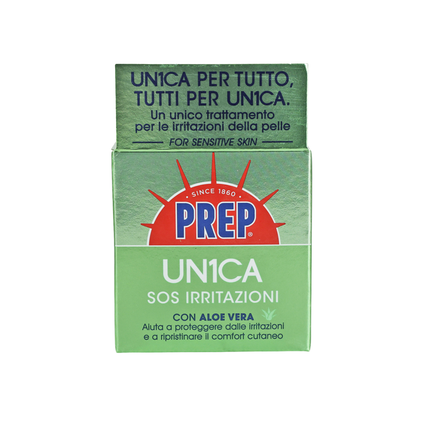 PREP CREMA VASO UN1CA SOS IRRITAZIONI CON ALOE VERA 75 ML