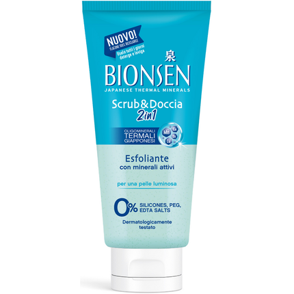 BIONSEN SCRUB & DOCCIA 2in1 ESFOLIANTE CON MINERALI ATTIVI 250 ML