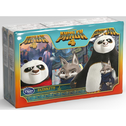 KUNG FU PANDA4 6 PACCHETTI DA 9 FAZZOLETTI