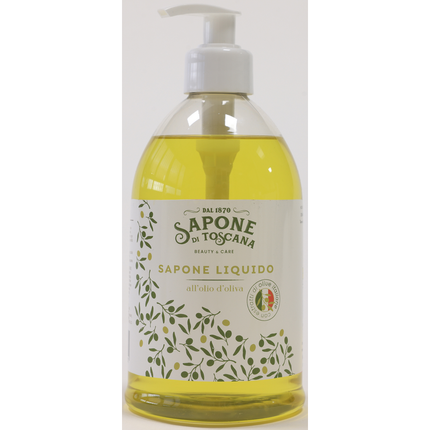 SAPONE DI TOSCANA SAPONE LIQUIDO ALL'OLIO D'OLIVA CON EROGATORE 500 ML