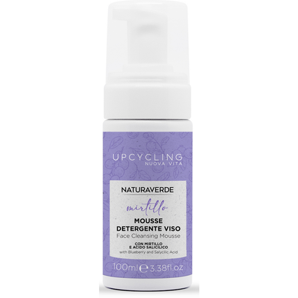 NATURAVERDE MOUSSE DETERGENTE VISO MIRTILLO 100 ML