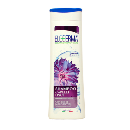 ELODERMA SHAMPOO CAPELLI LISCI OLIO DI MACADAMIA 300 ML