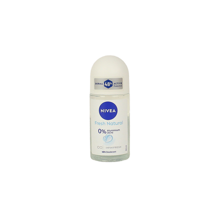 NIVEA DEODORANTE ROLL-ON NATURAL FRESH 48H 50 ML