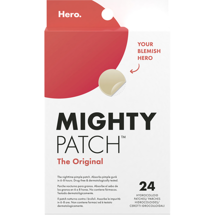 HERO MIGHTY PATCH THE ORIGINAL 24 CEROTTI NOTTURNI PER BRUFOLI