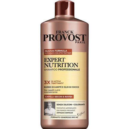 PROVOST SHAMPOO PROFESSIONALE EXPERT NUTRITION CAPELLI SECCHI E RUVIDI 500 ML