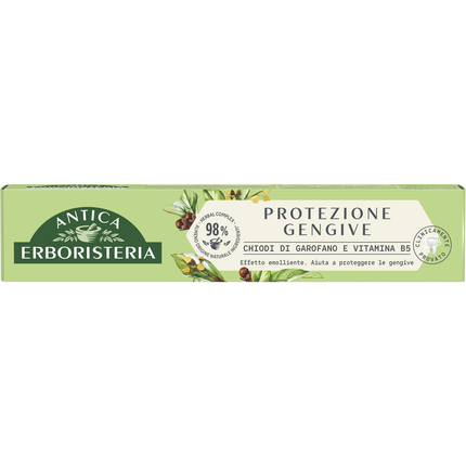 ANTICA ERBORISTERIA DENTIFRICIO PROTEZIONE GENGIVE CHIODI DI GAROFANO e VITAMIBìNA B5 75 ML
