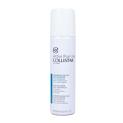 COLLISTAR HAIR SHAMPOO SECCO NIACINAMIDE SEBOEQUILIBRANTE DETOX VOLUMIZZANTE 150 ML