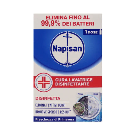 NAPISAN CURA LAVATRICE LIQUIDO DISINFETTANTE FRESCHEZZA DI PRIMAVERA 250 ML