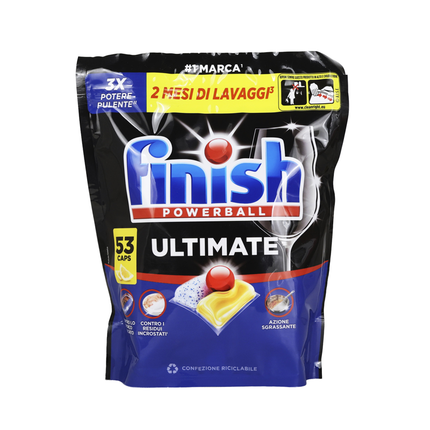 FINISH ULTIMATE PASTIGLIE LAVASTOVIGLIE ALLin1 53 CAPS LEMON